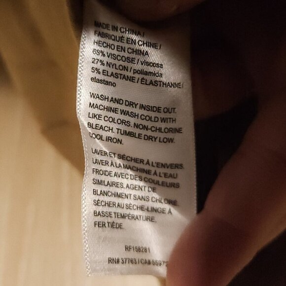 Rafaella Tan Elastic Waist Slim Knit Pants Medium - Picture 8 of 8